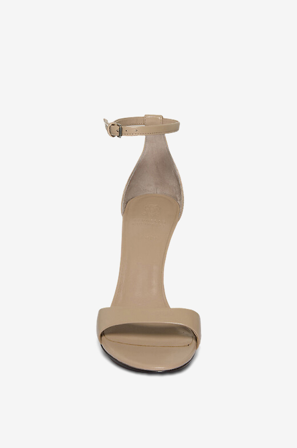 BRUNELLO CUCINELLI Monile 100 heeled nappa leather sandals Women [akeneo-beigefonce] 2