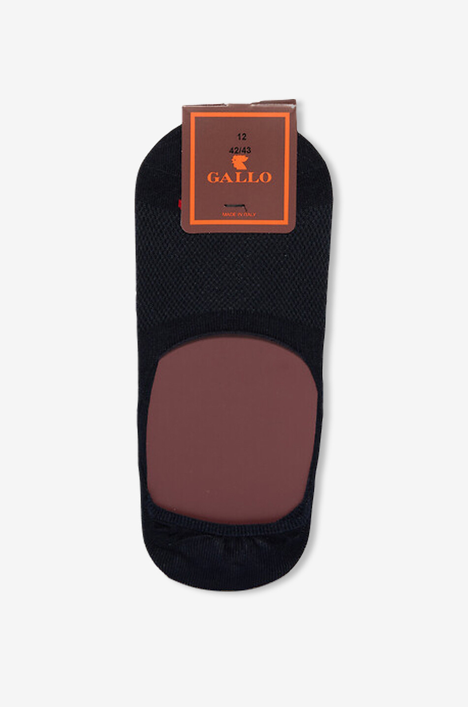 GALLO Chaussettes courtes en coton Fantasmino Homme BLEU FONCE 2