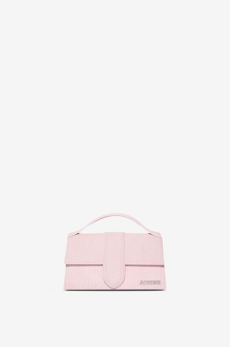 Le Grand Bambino braid-effect suede handbag