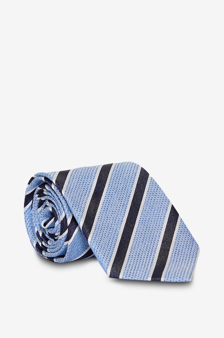 Gestreifte Krawatte aus Seide