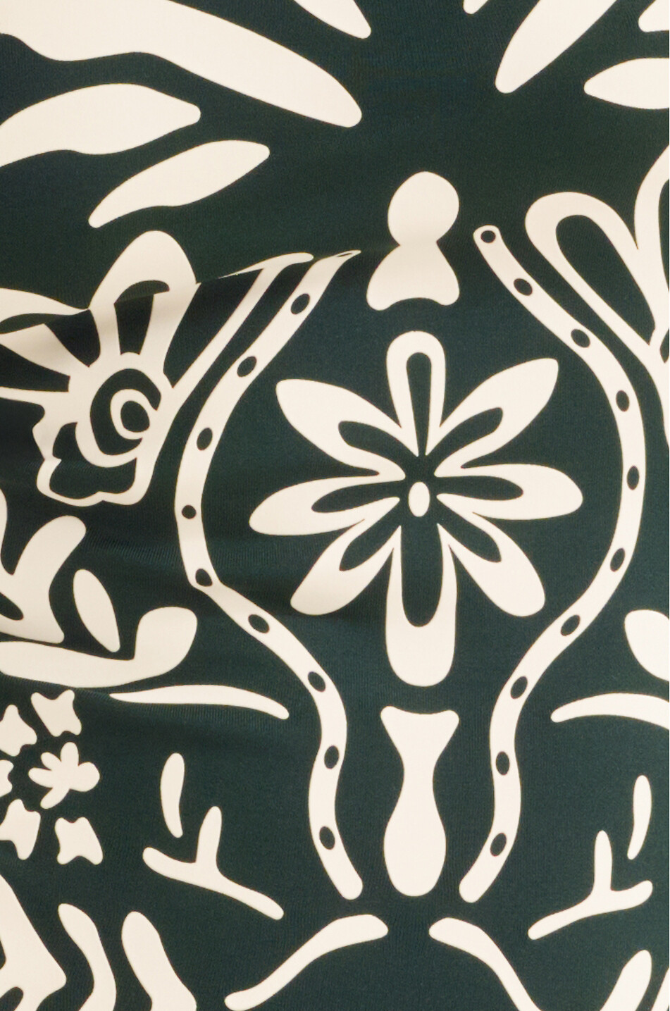 ERES Maillot de bain une pièce asymétrique imprimé Gemme Femme VERT 7