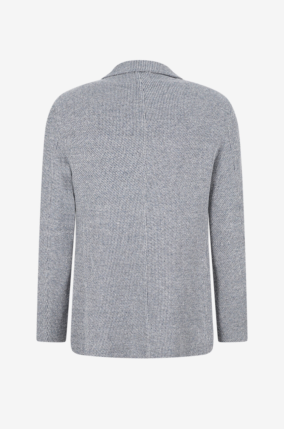 CIRCOLO 1901 Kurzer melierter Blazer aus Baumwolle und Leinen Herren BLAU 2