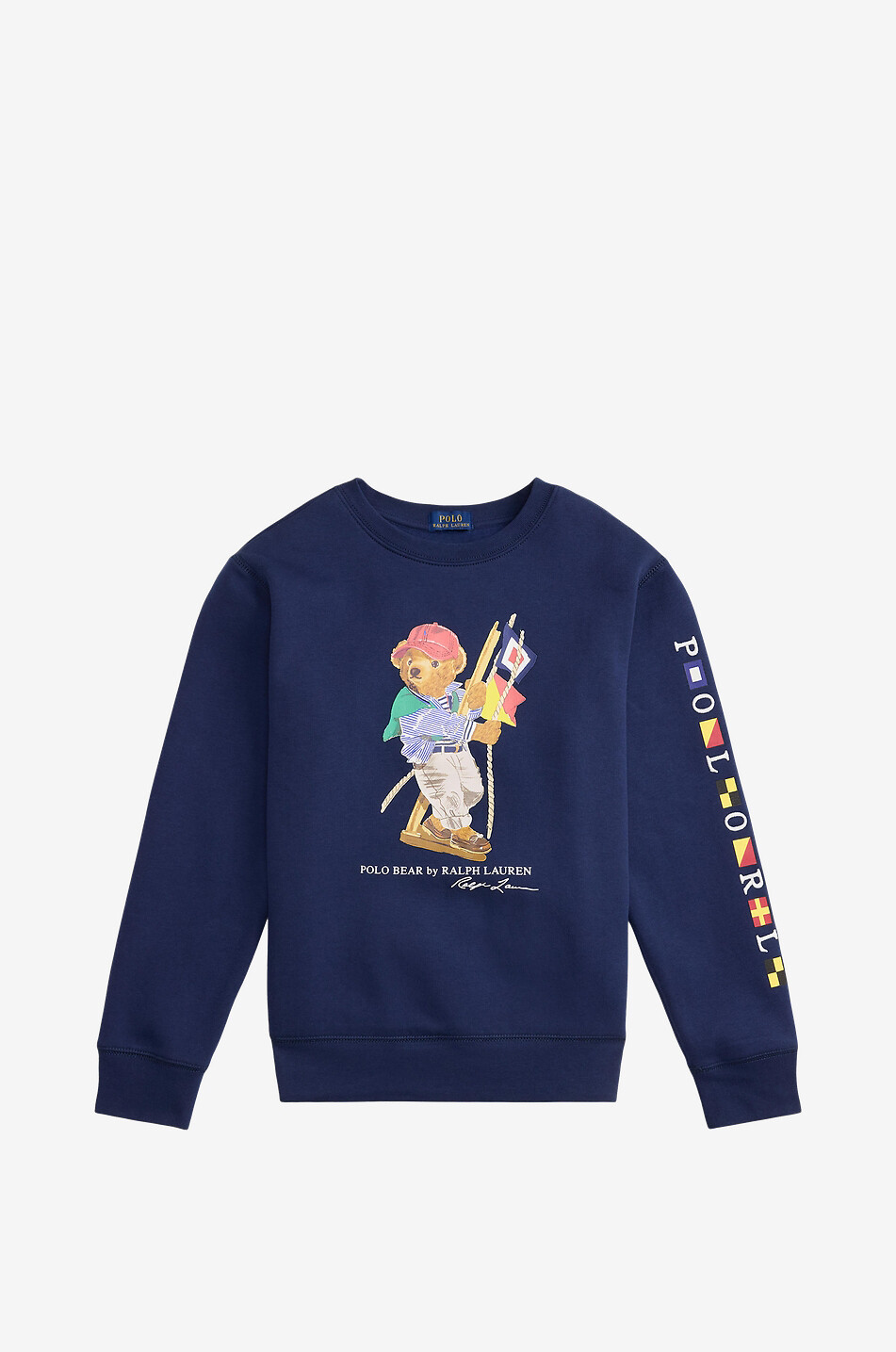 Polo Bear print boy's sweatshirt