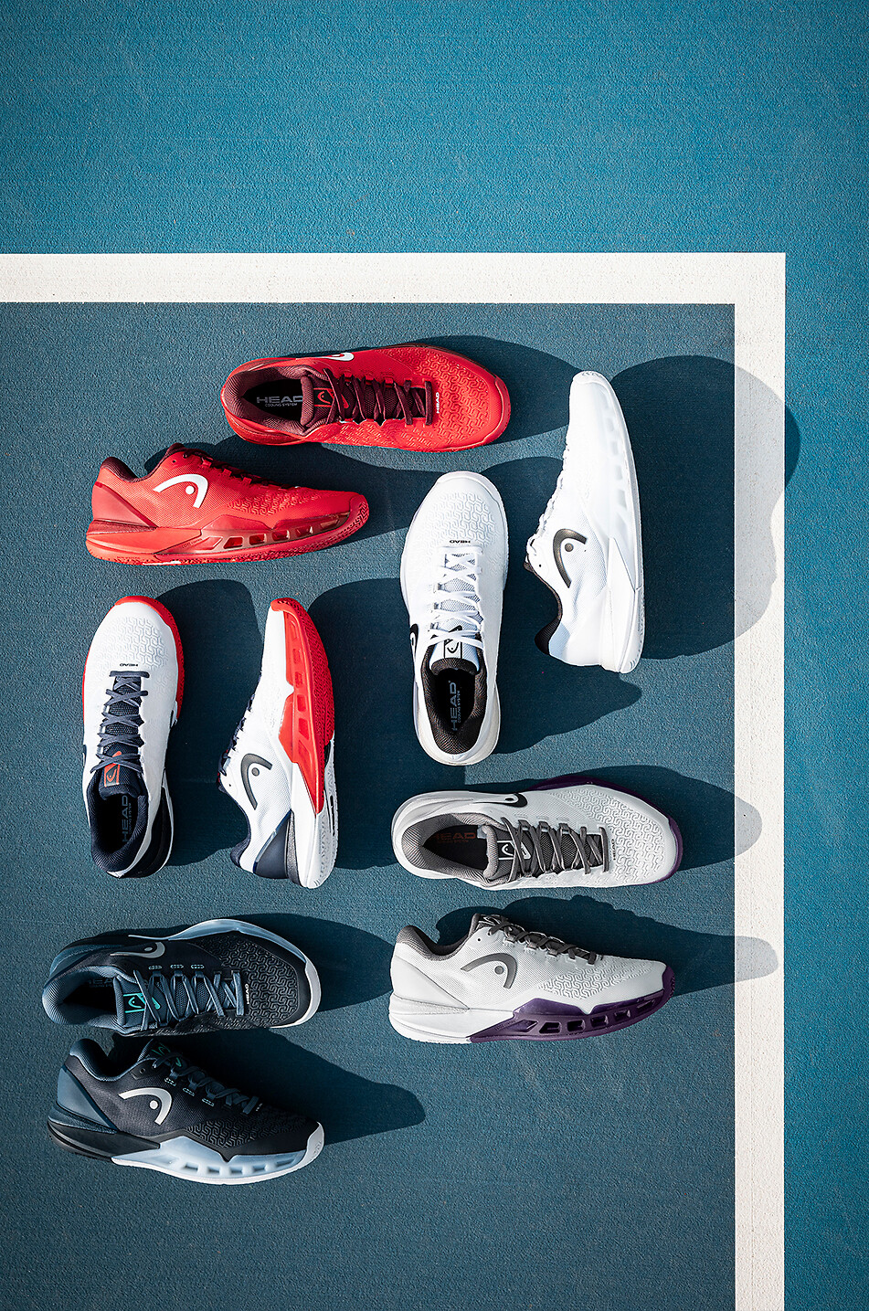 HEAD Chaussures de tennis Revolt Pro 5.0 Homme BLANC 4