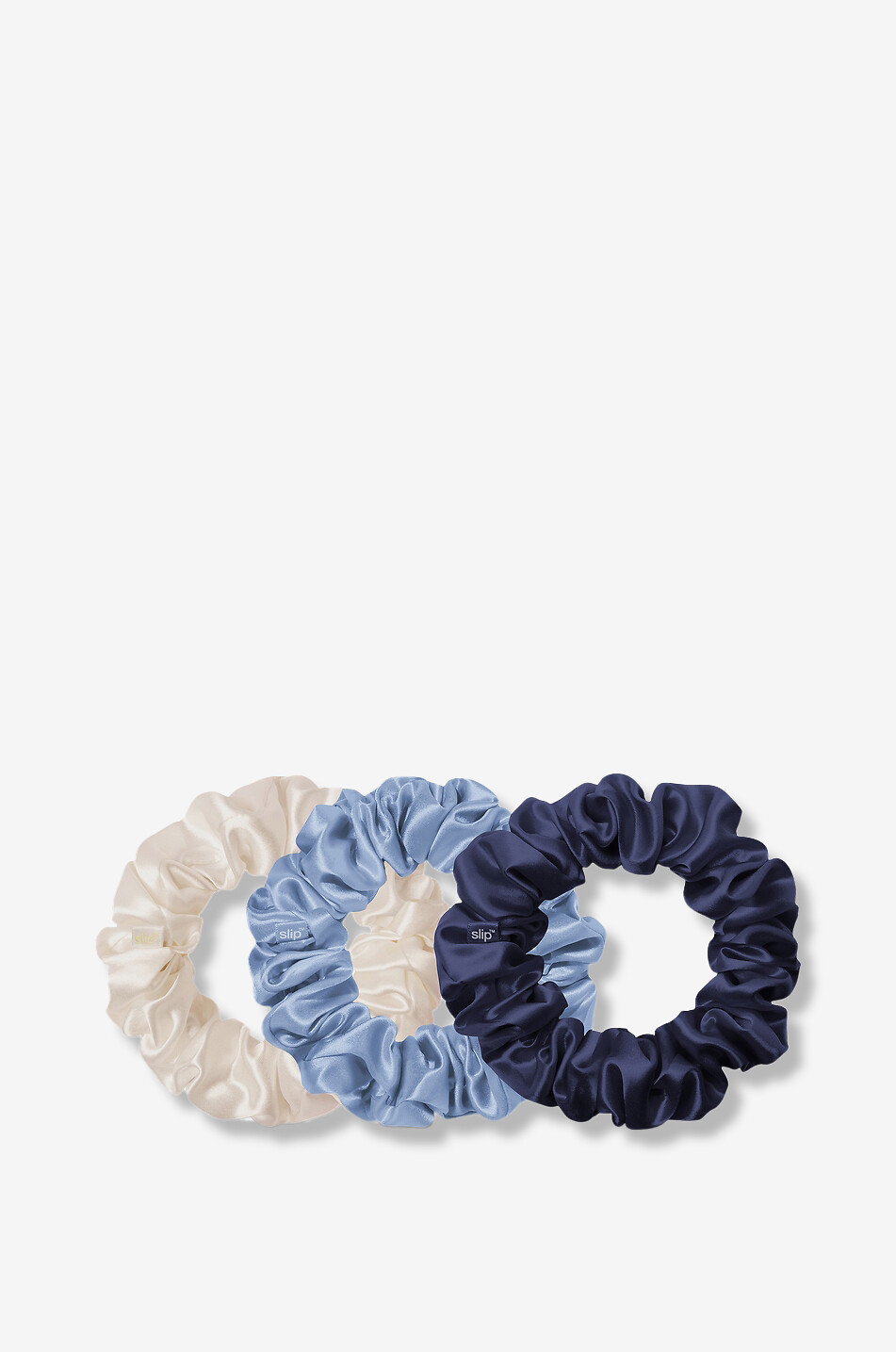 Lot de 3 élastiques pour cheveux en soie Skye Large