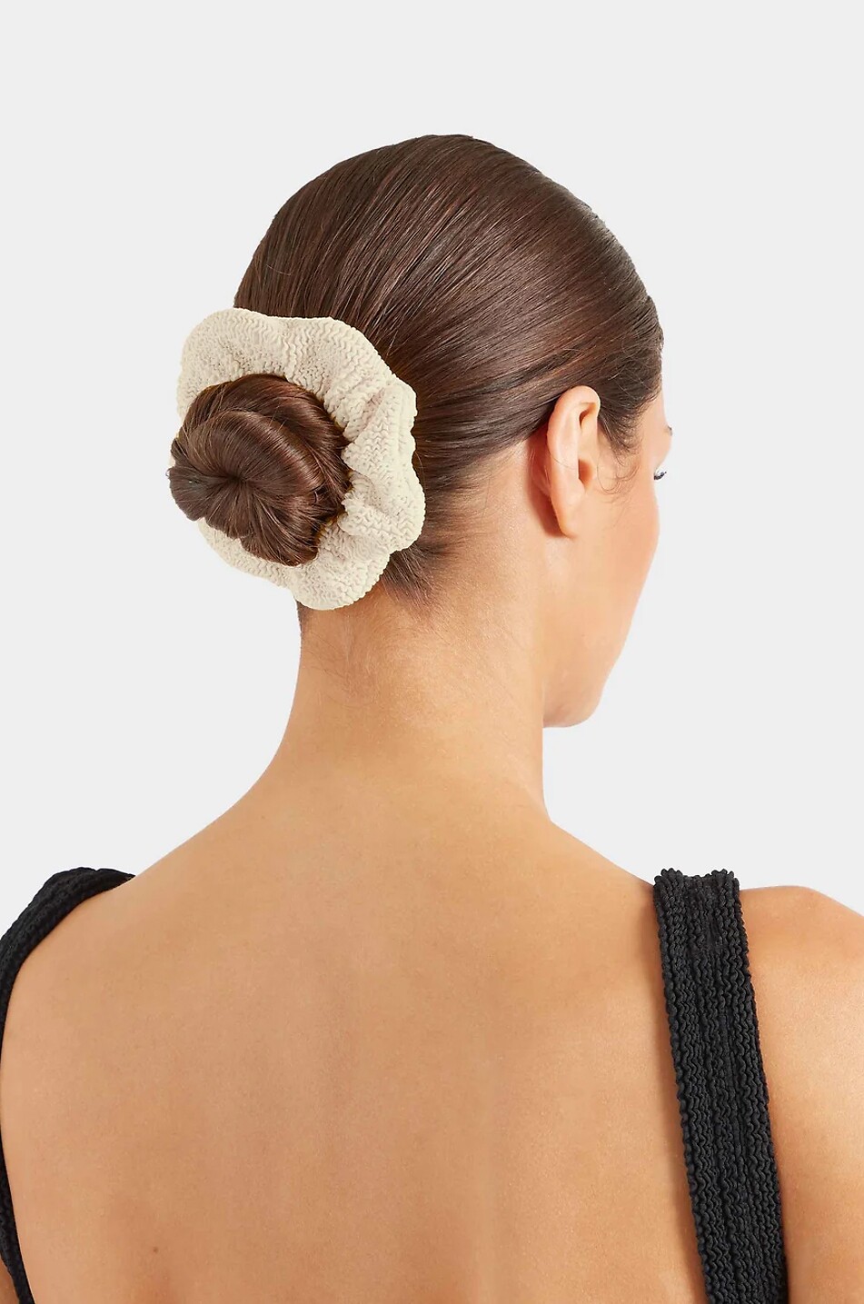 HUNZA G Chouchou Scrunchie Femme ROSE CLAIR 2