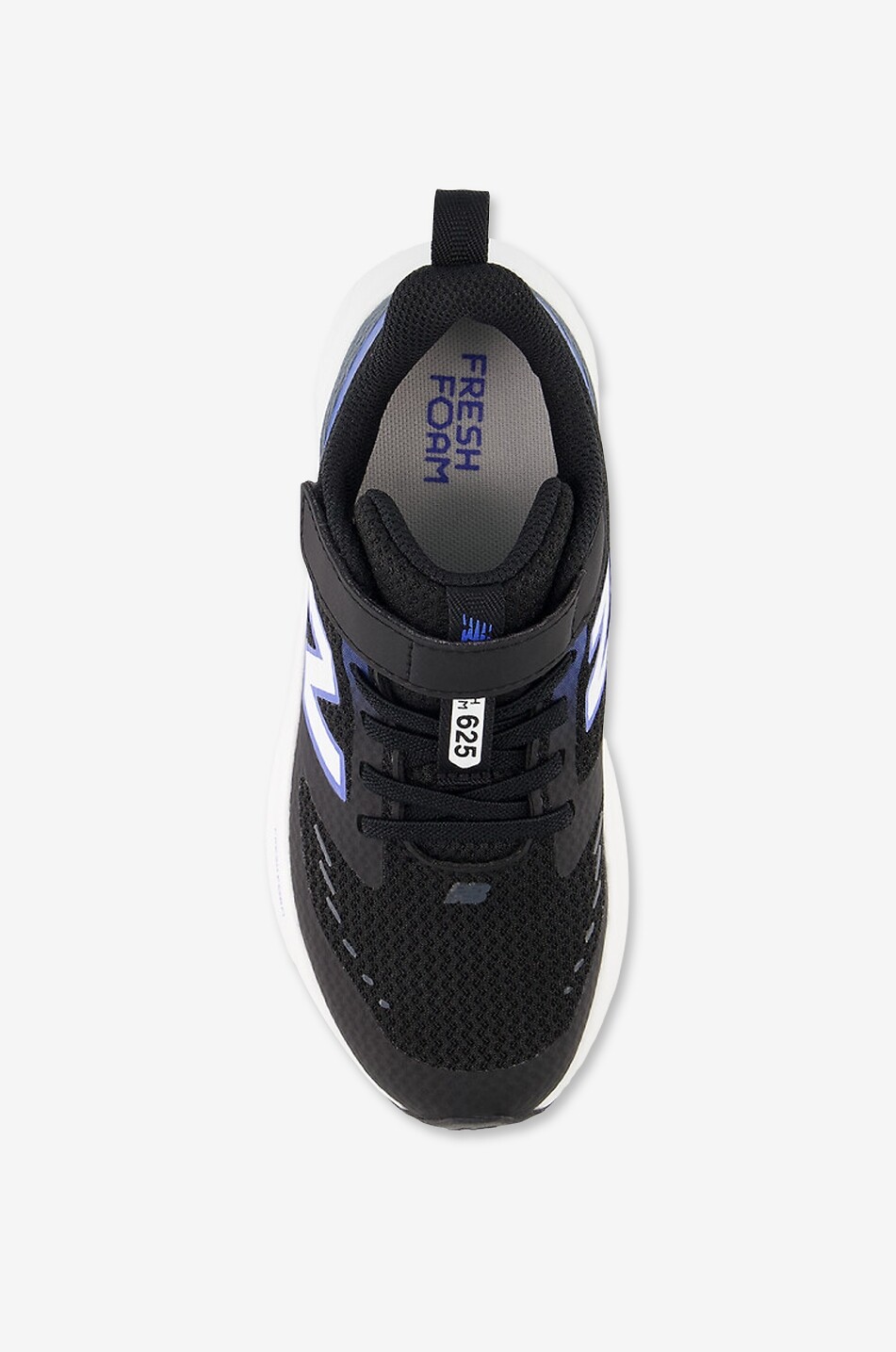 NEW BALANCE Fresh Foam 625 children's Velcro-strap running trainers Unisex BLACK 4