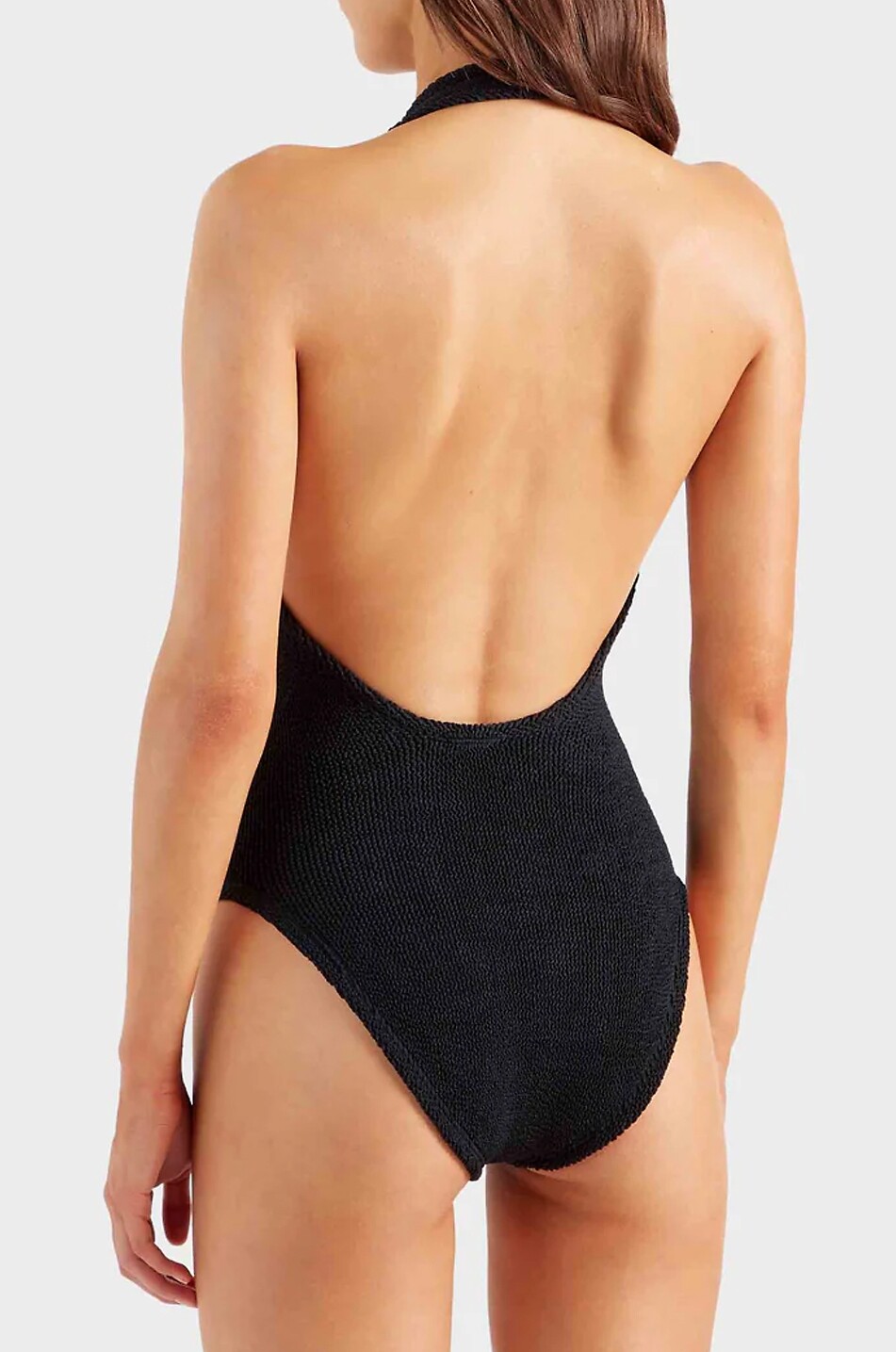 HUNZA G Maillot de bain une pièce dos nu Sandy Femme NOIR 3