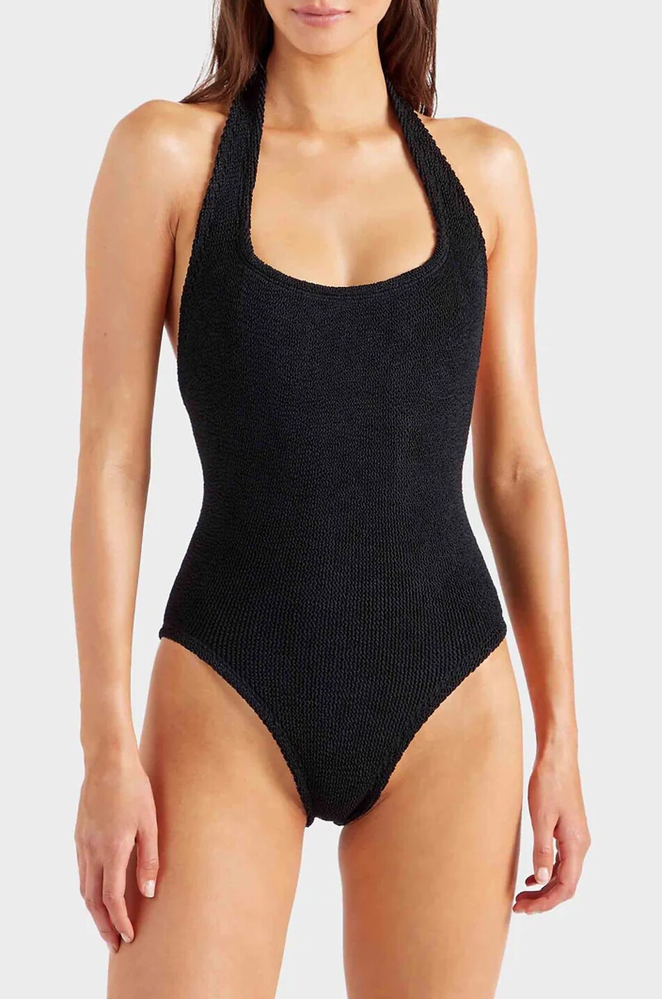 HUNZA G Maillot de bain une pièce dos nu Sandy Femme NOIR 4