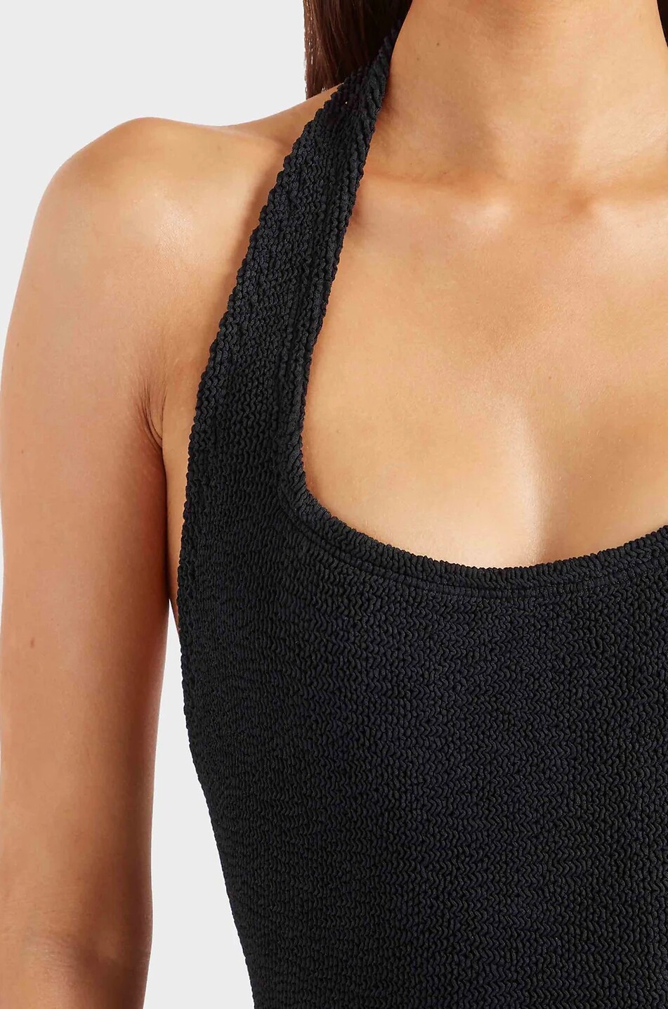 HUNZA G Maillot de bain une pièce dos nu Sandy Femme NOIR 5