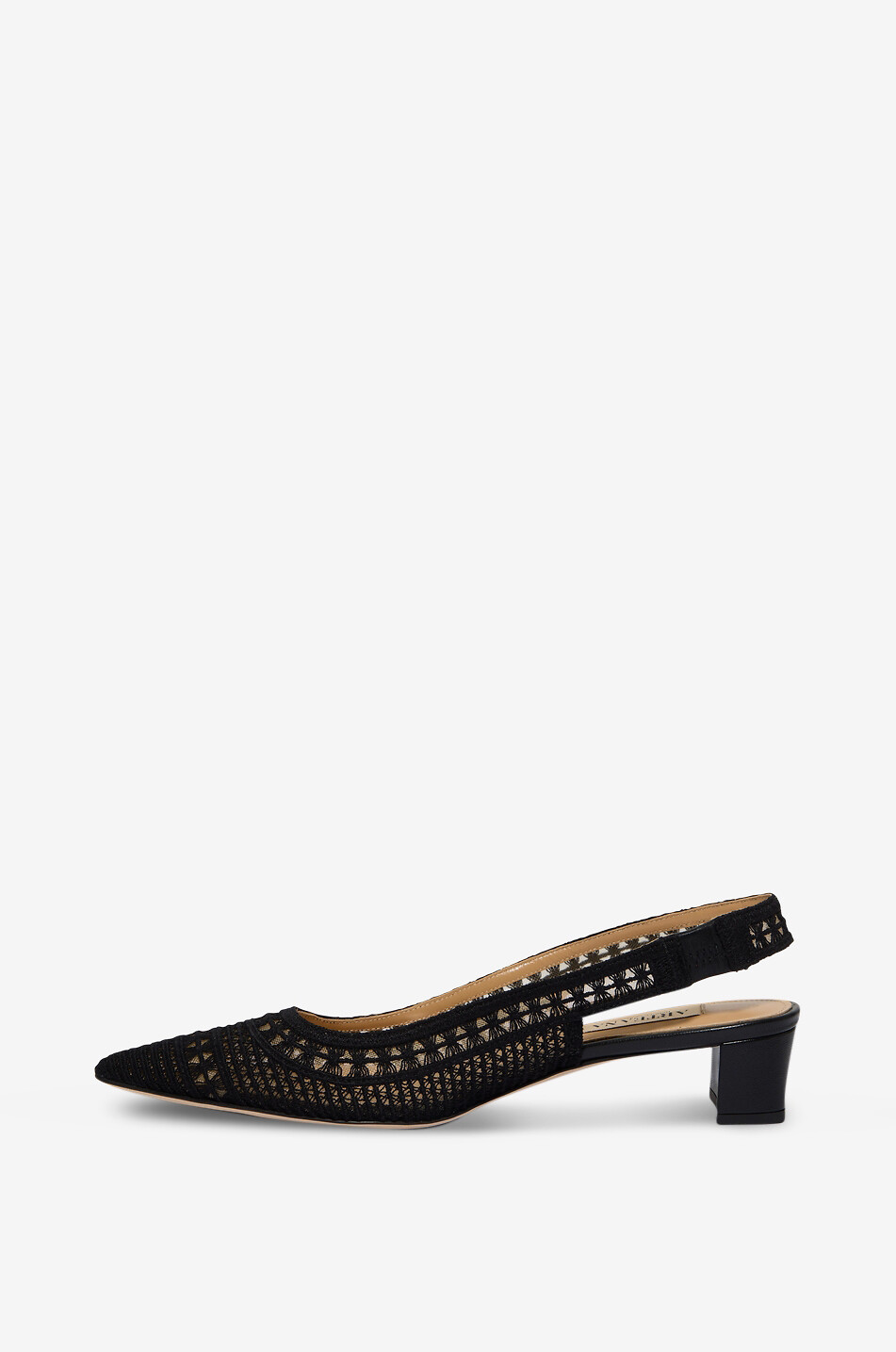 ARTEANA Trieste 35 crochet slingback court shoes Women BLACK 3