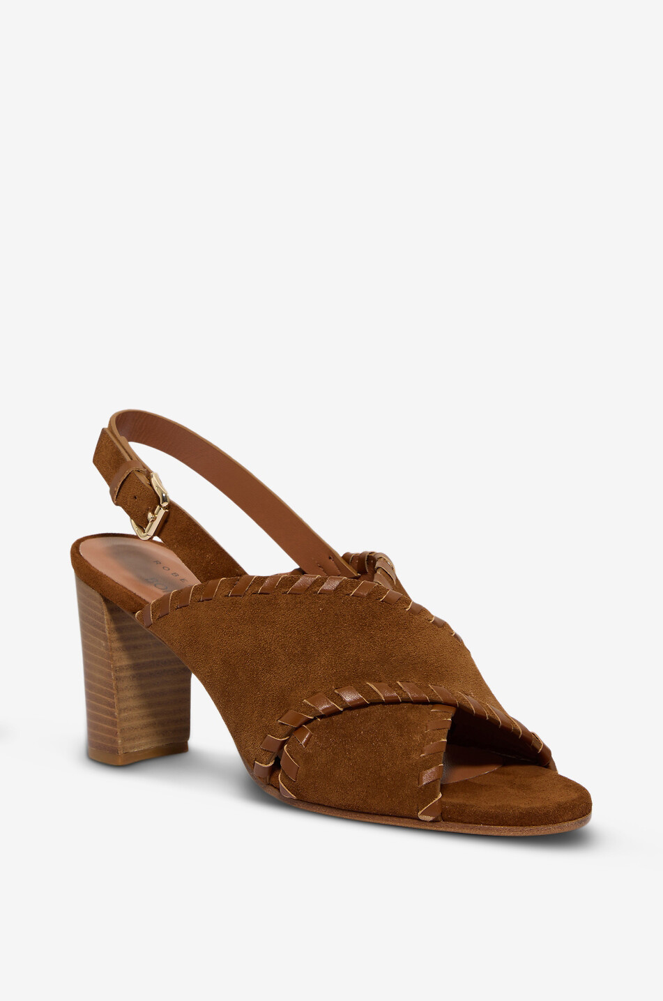 Sunday suede square-heel sandals