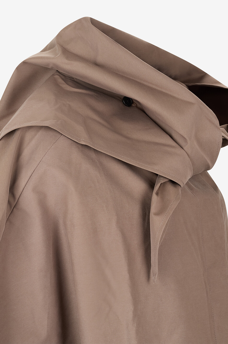 KALLMEYER Cape à capuche en toile de coton Navi Femme MARRON 3