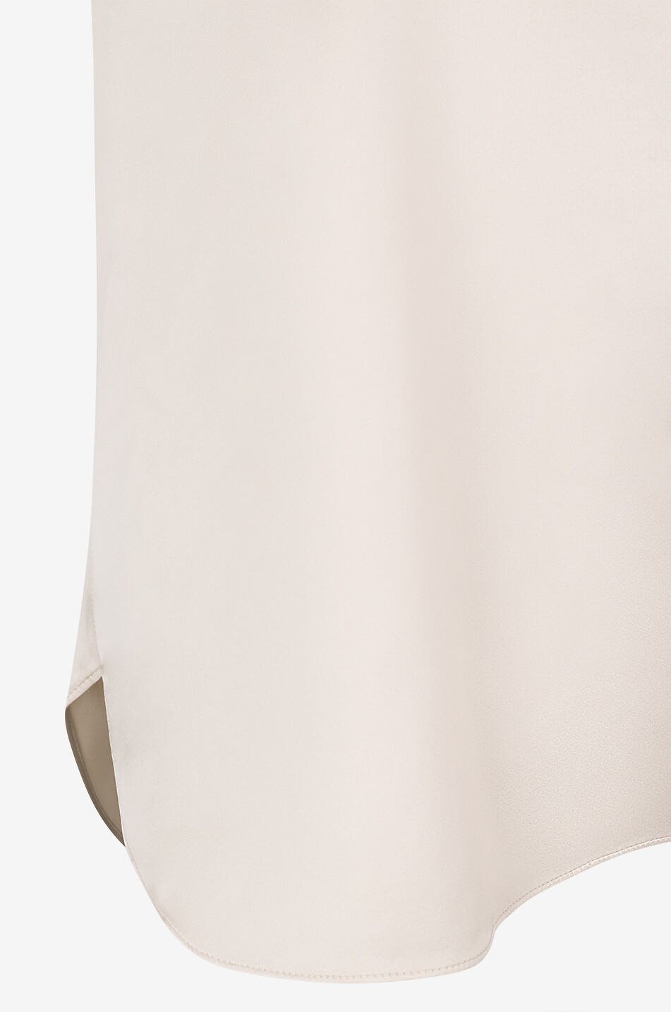 BONGENIE Crew-neck sleeveless silk top Women [akeneo-beigefonce] 3