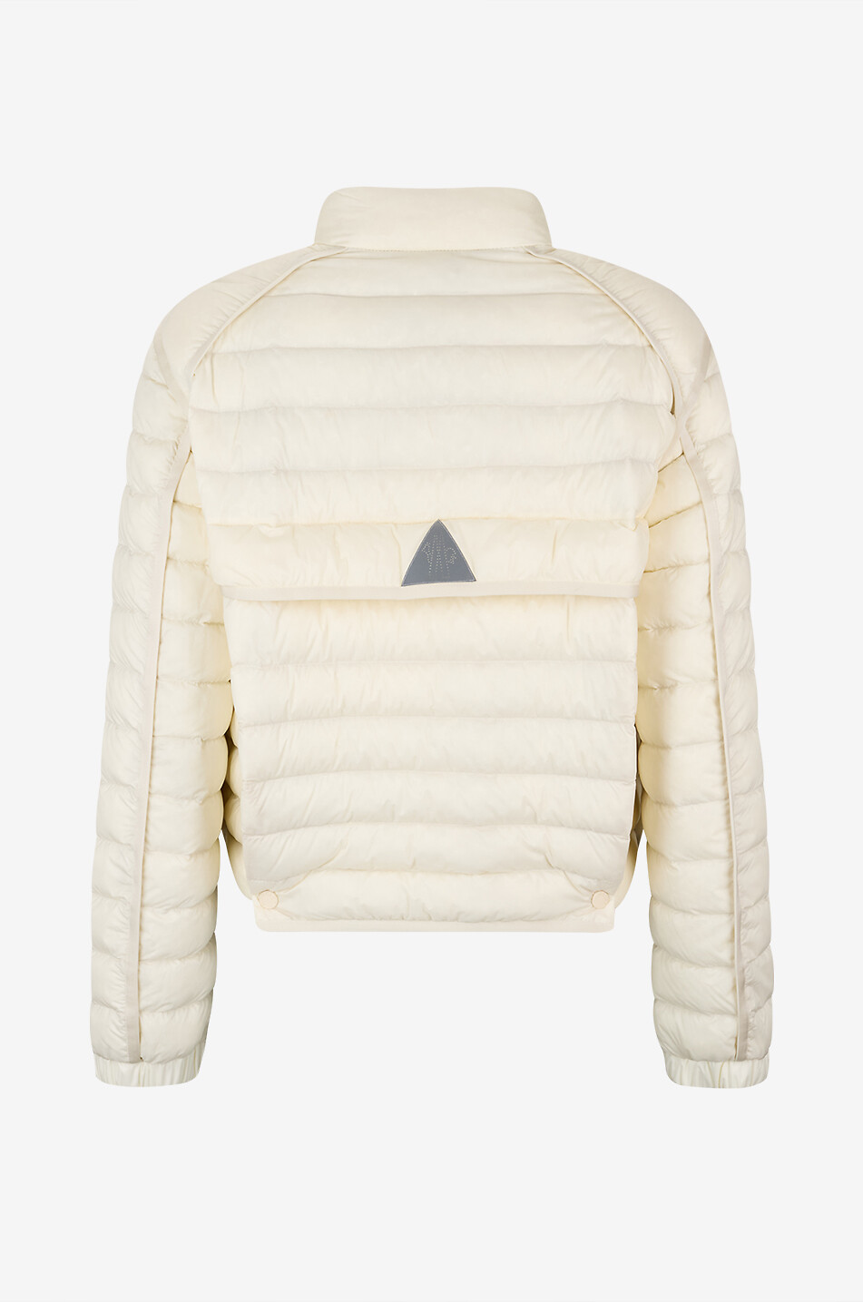MONCLER GRENOBLE Kurze Daunenjacke mit Stehkragen aus technischem Material Madulains Damen CREMEFARBEN 2