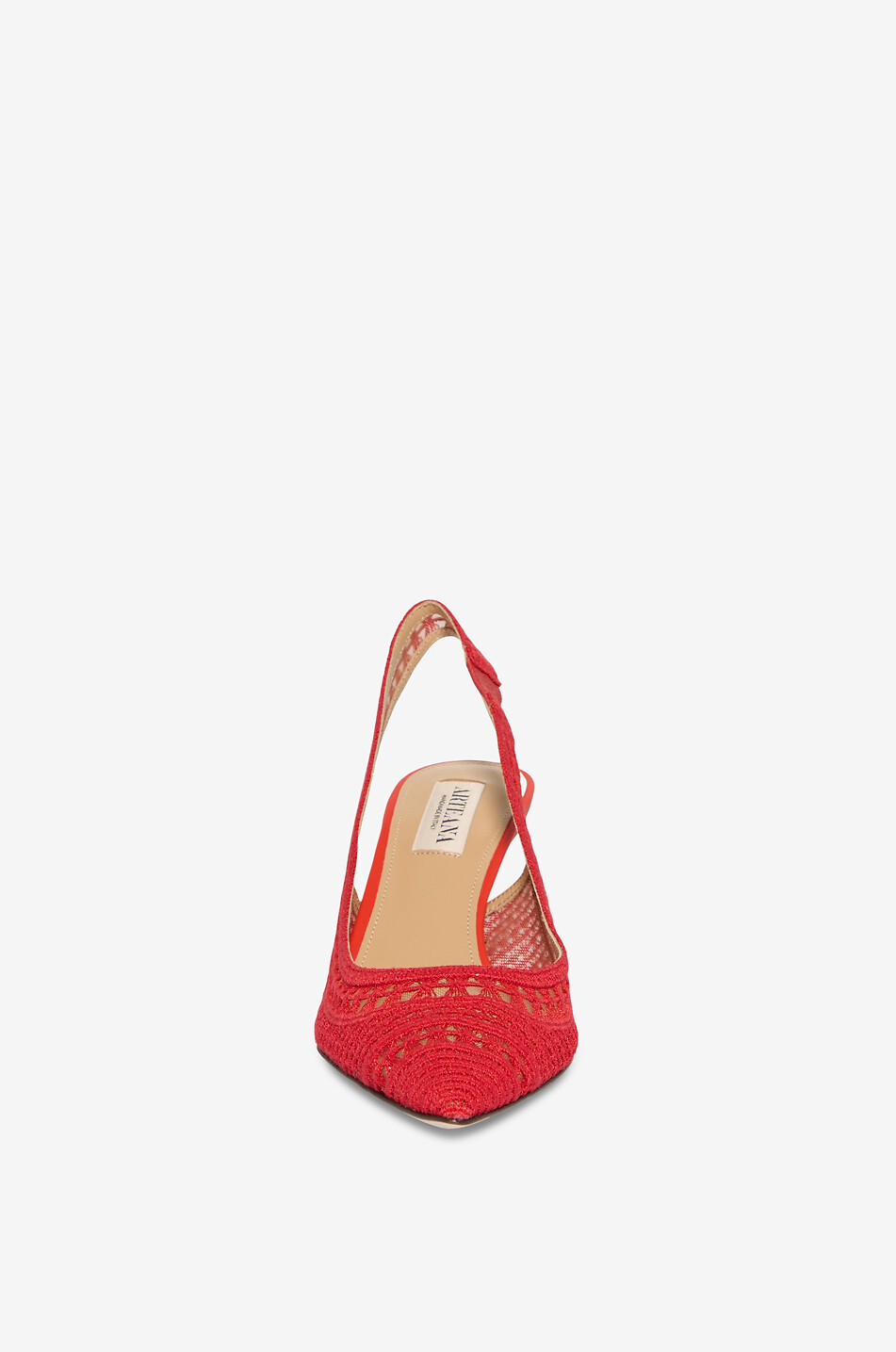 ARTEANA Trieste 75 crochet slingback pumps Women RED 2