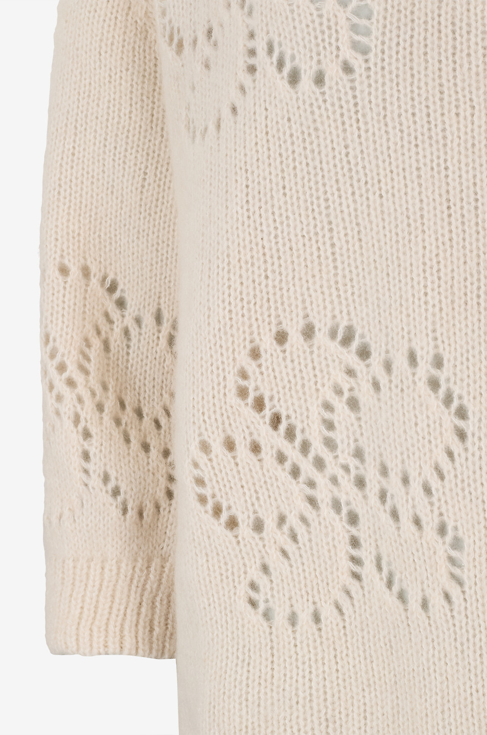 HEMISPHERE Oversized cashmere blend boatneck jumper Women EGGSHELL 3