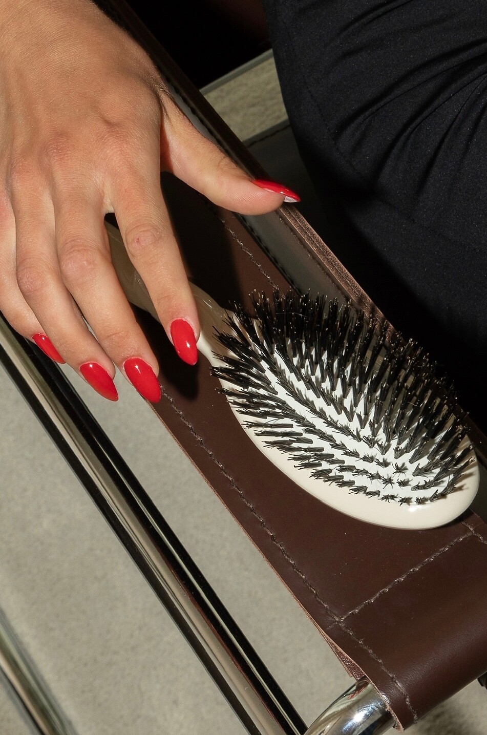 LA BONNE BROSSE Pflege- und Glanz-Haarbürste Nr. 01 L'Universelle Blanc Crème Large Unisex Farblos 5