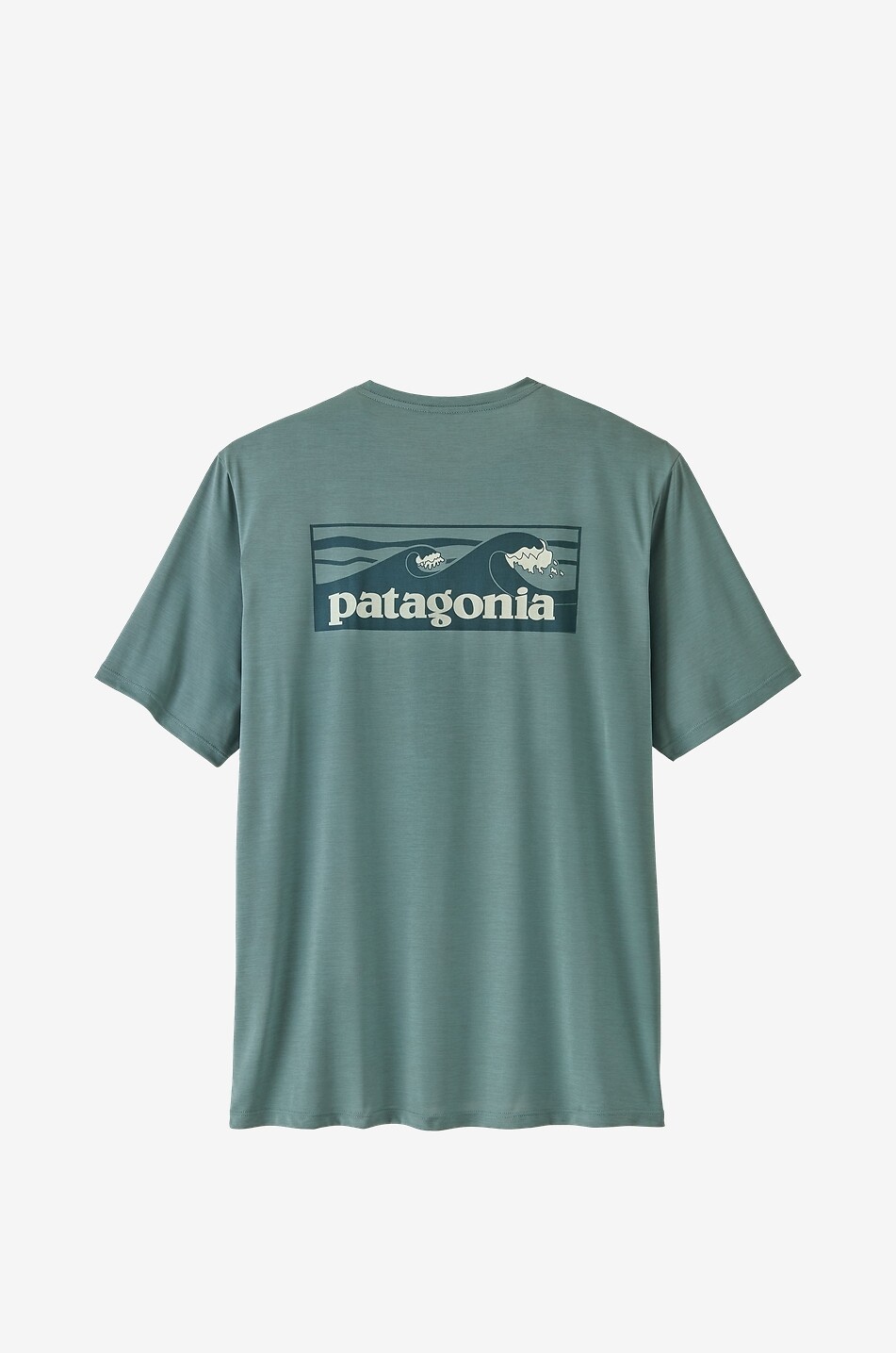 PATAGONIA Capilene Cool Daily printed crew neck t-shirt Men BLUE 2