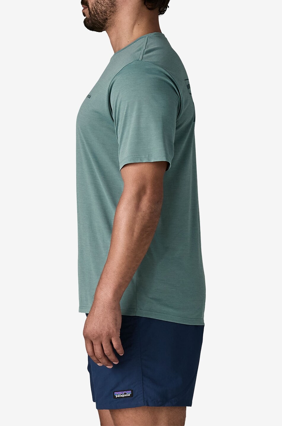 PATAGONIA Capilene Cool Daily printed crew neck t-shirt Men BLUE 4