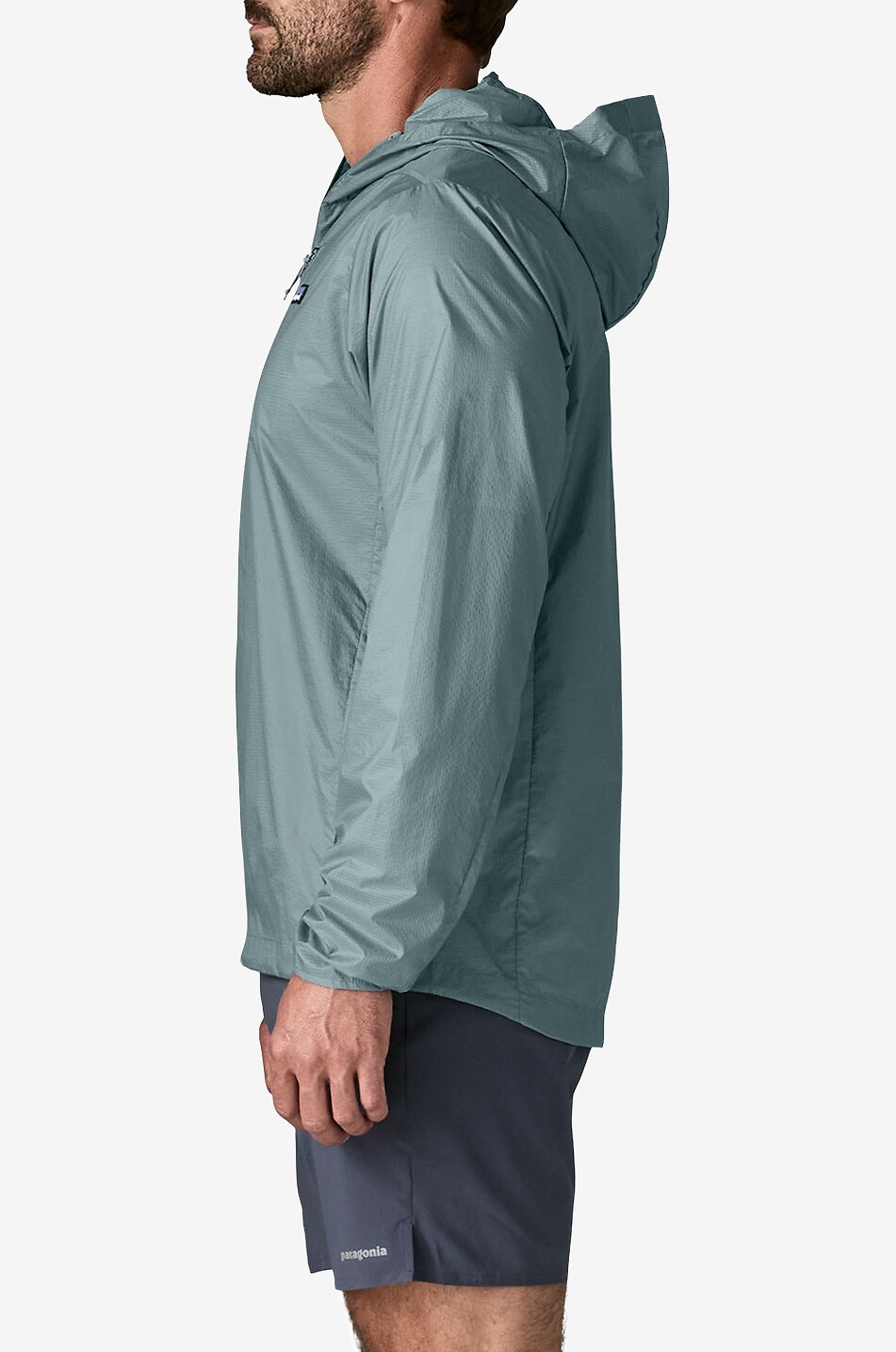 PATAGONIA Houdini technical fabric hooded fitted windbreaker jacket Men MEDIUM BLUE 3