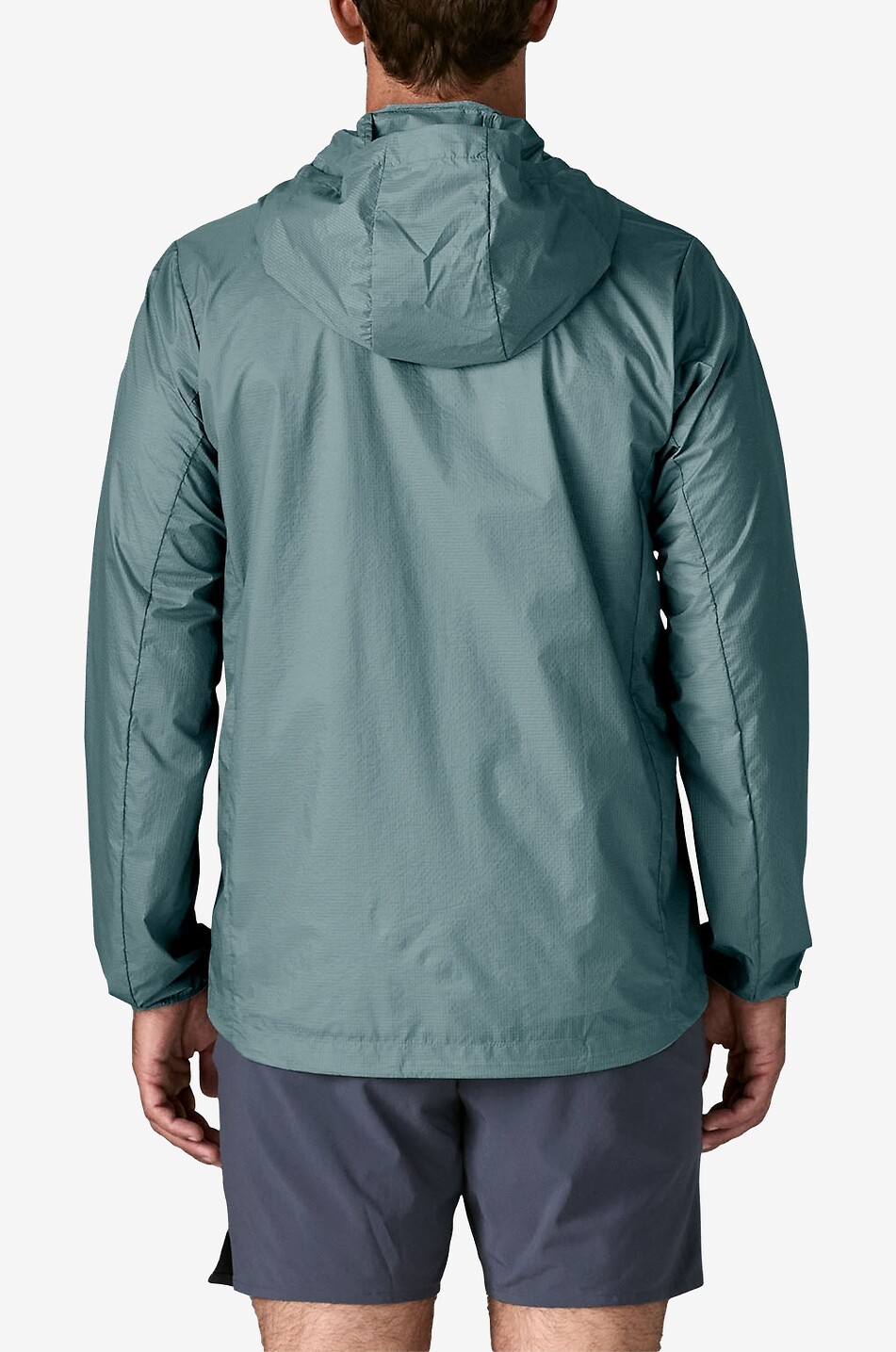PATAGONIA Houdini technical fabric hooded fitted windbreaker jacket Men MEDIUM BLUE 4