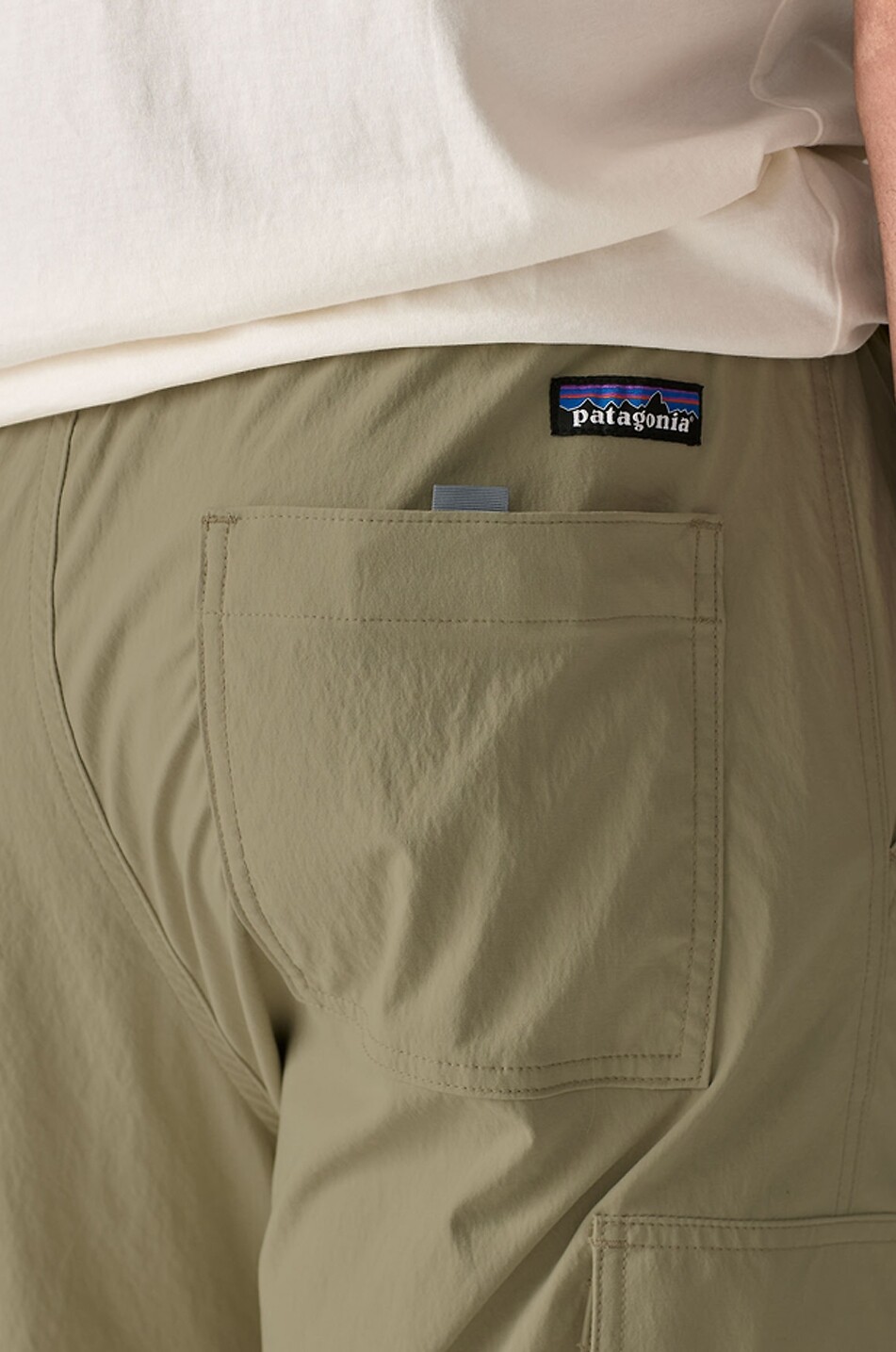 PATAGONIA Outdoor Everyday technical fabric cargo trousers Men BEIGE 8