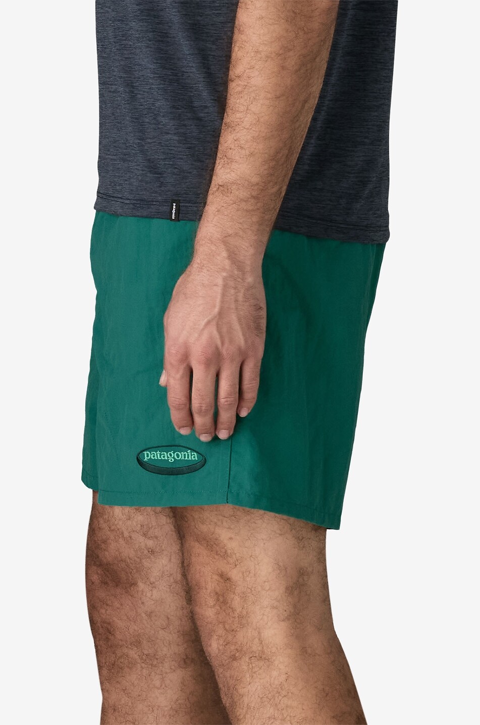 PATAGONIA Baggies embroidered logo swim shorts Men GREEN 3