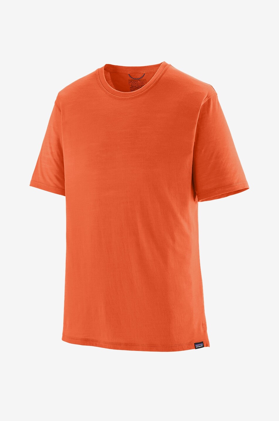 PATAGONIA Capilene Cool merino wool blend crew neck t-shirt Men ORANGE 1