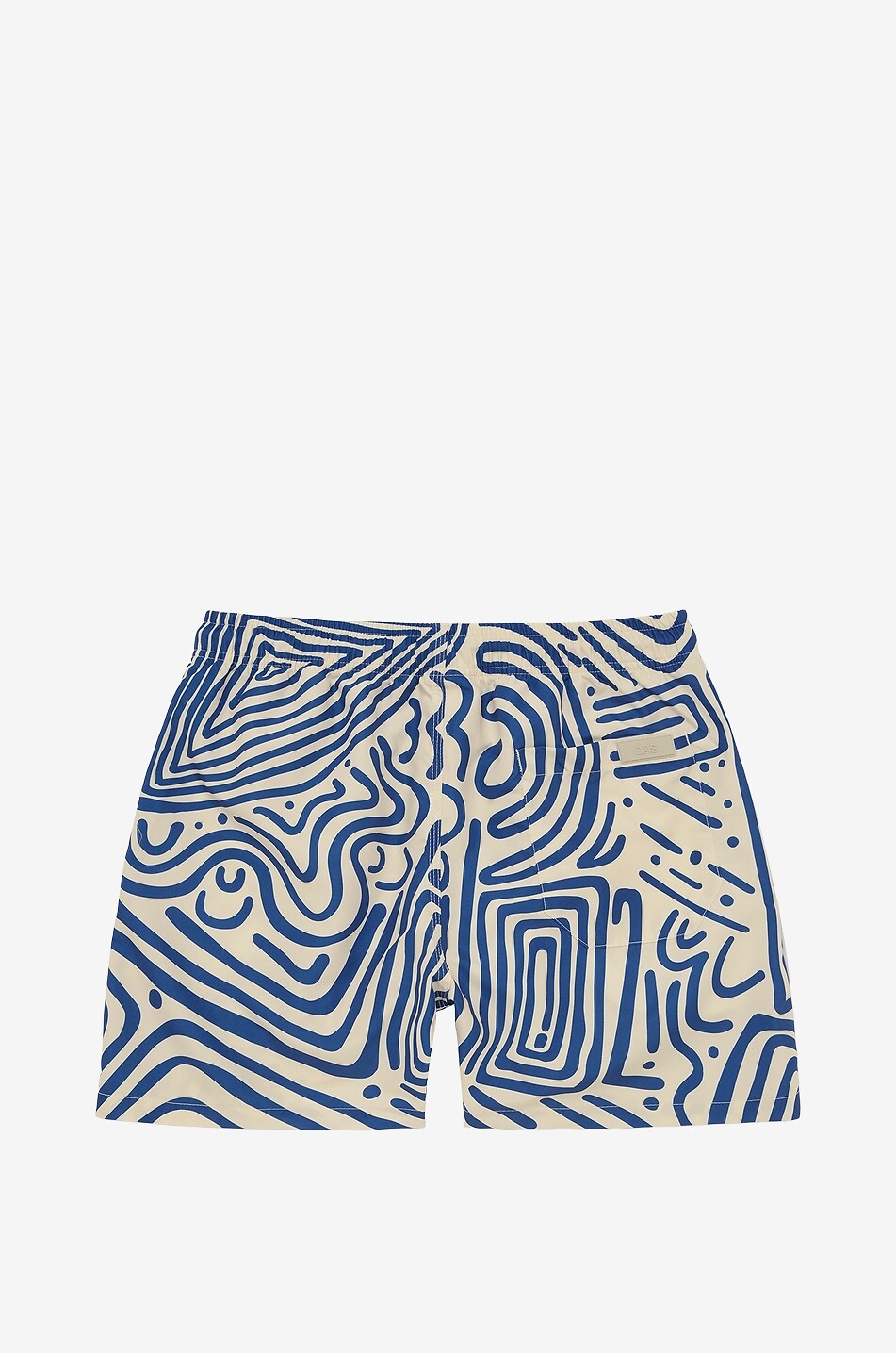 OAS Short de bain à motif fantaisie imprimé Eldovado Homme BLEU 2