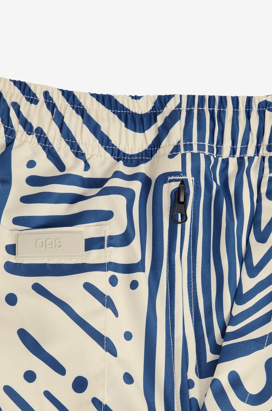 OAS Short de bain à motif fantaisie imprimé Eldovado Homme BLEU 6