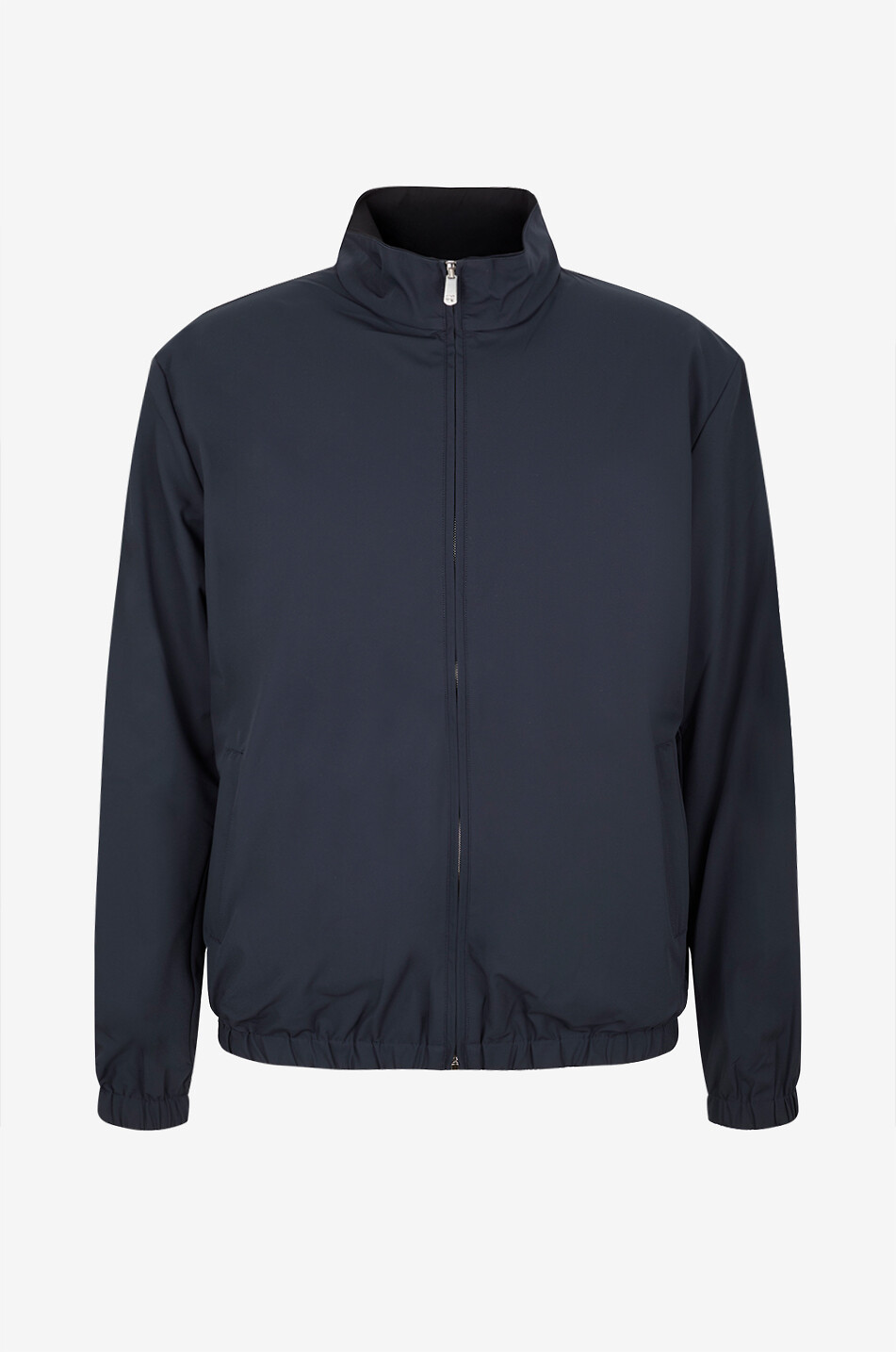 MARCO PESCAROLO Forza D reversible high-neck bomber jacket in canvas Men DARK BLUE 1