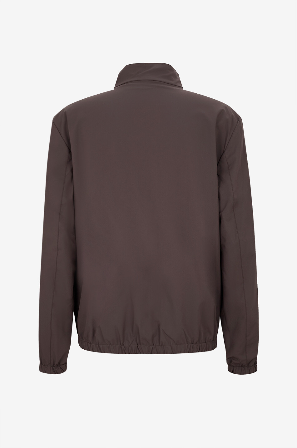 MARCO PESCAROLO Forza D reversible high-neck bomber jacket in canvas Men DARK BROWN 4