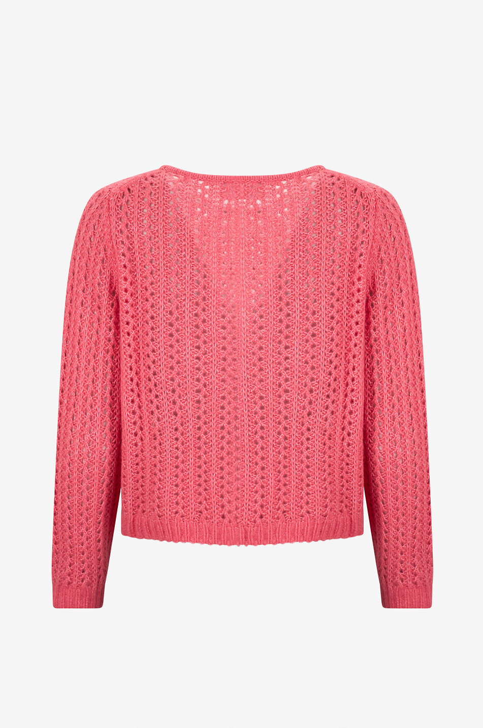 HEMISPHERE Pullover mit Rundhalsausschnitt aus Kaschmir und Baumwolle Damen MITTELROSA 2