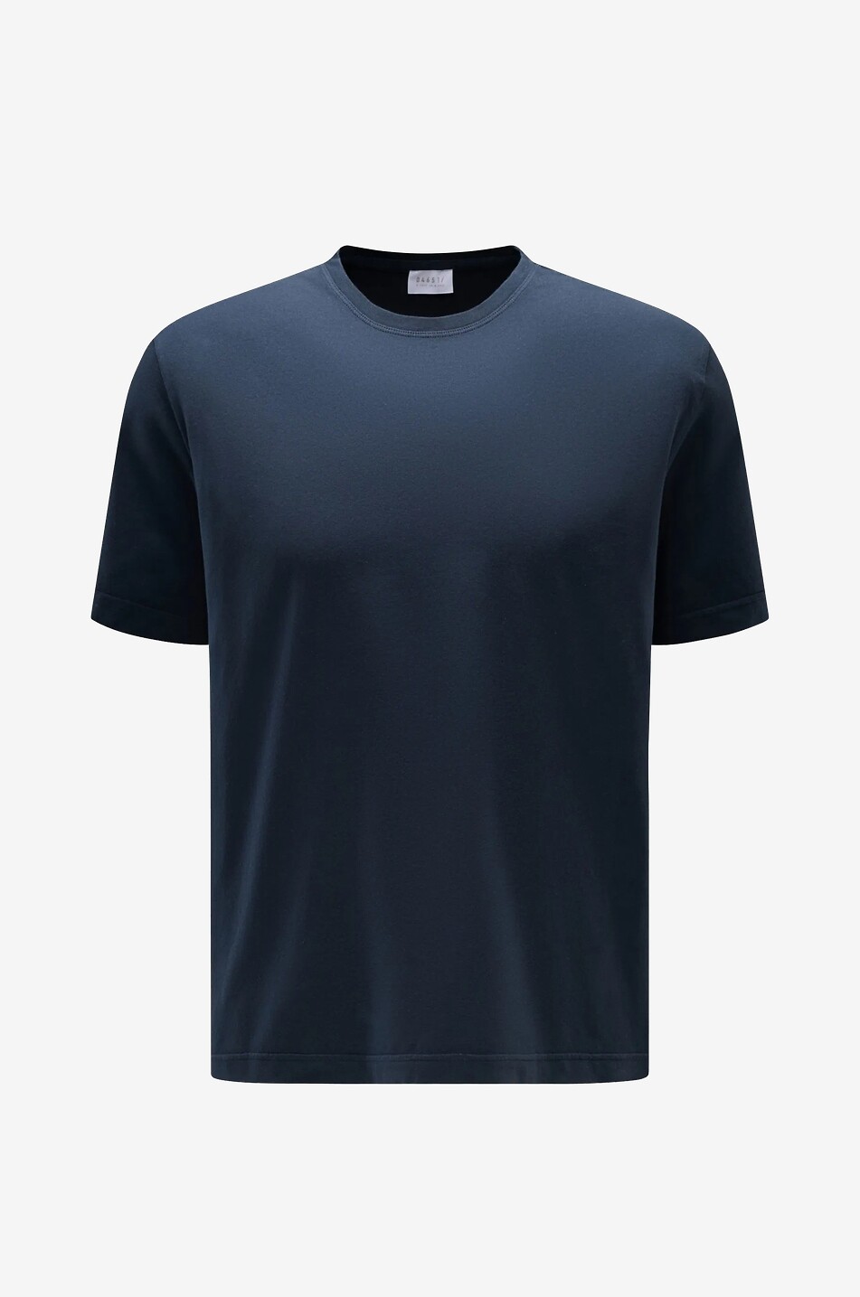 Round-neck cotton jersey T-shirt