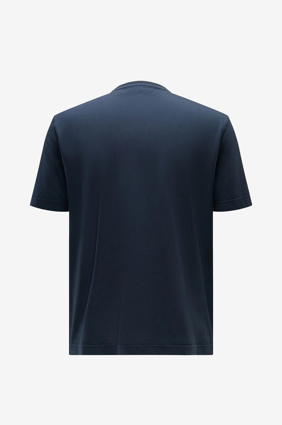 04651/ Round-neck cotton jersey T-shirt Men DARK BLUE 2