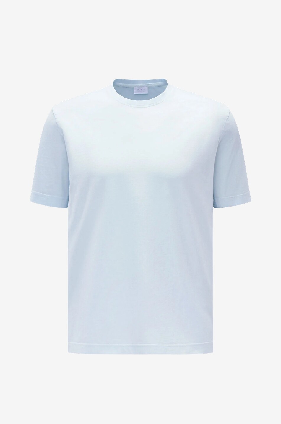 T-Shirt mit Rundhalsausschnitt aus Baumwolljersey