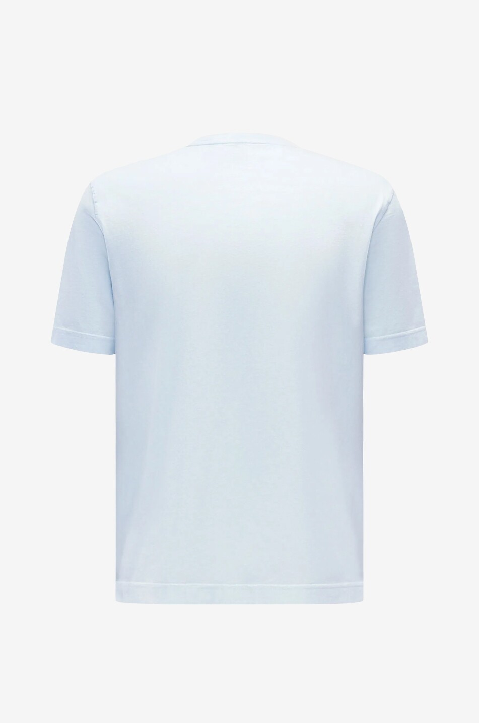 04651/ T-Shirt mit Rundhalsausschnitt aus Baumwolljersey Herren HELLBLAU 2