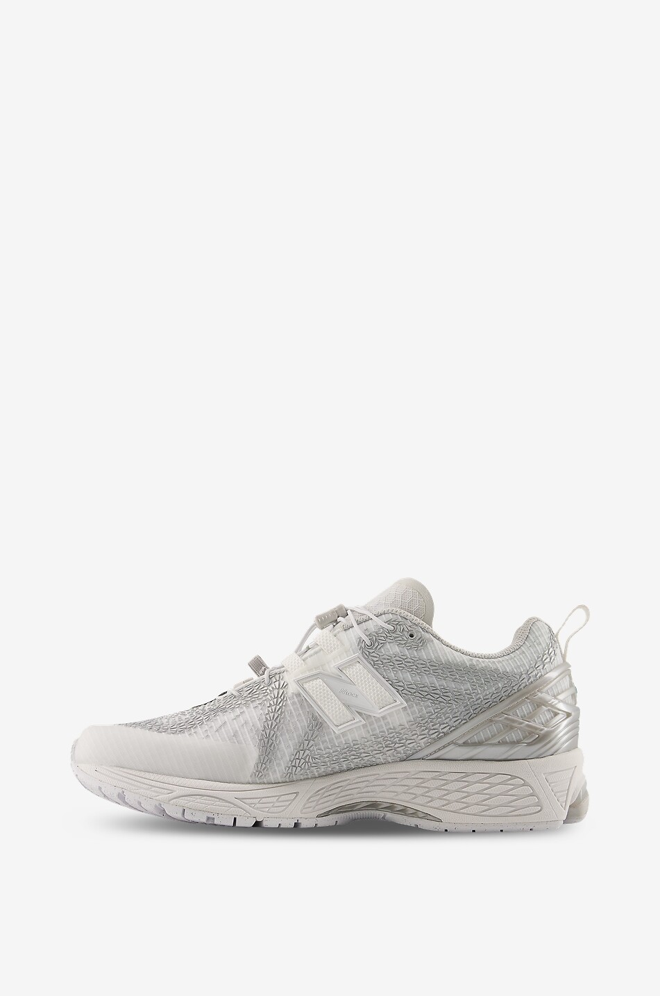 NEW BALANCE U1906 technical fabric low-top trainers Men WHITE 4