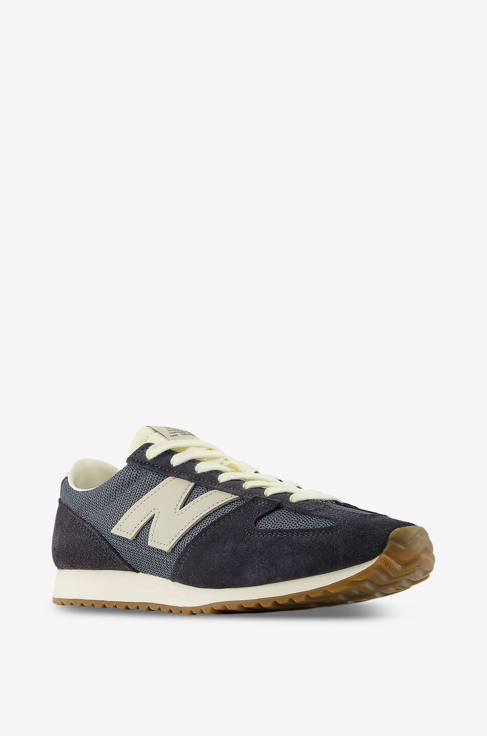 NEW BALANCE 471 suede low-top trainers with embroidered logo Men BLUE 1