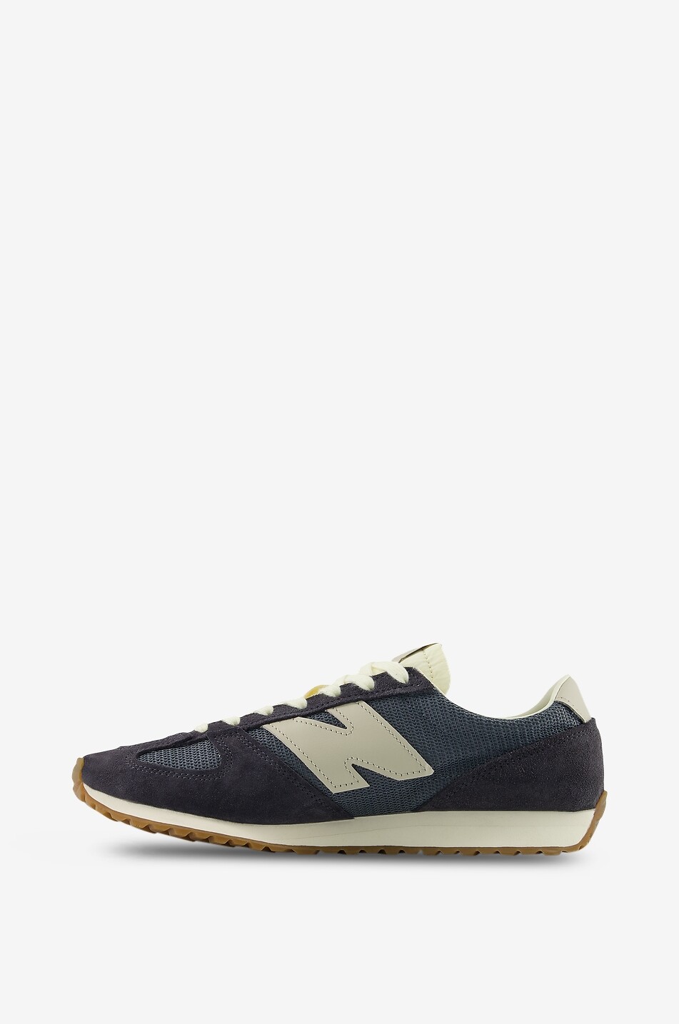 NEW BALANCE 471 suede low-top trainers with embroidered logo Men BLUE 3