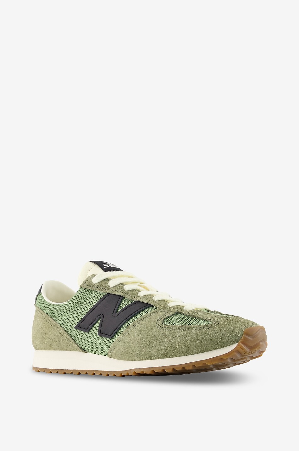 NEW BALANCE Niedrige Sneakers aus Wildleder und Mesh 471 Herren GRÜN 1