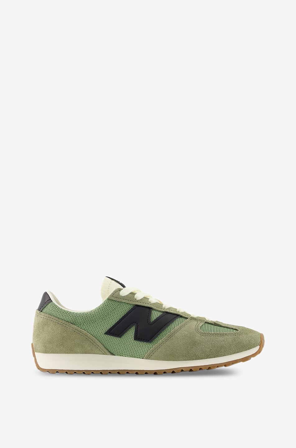 NEW BALANCE Niedrige Sneakers aus Wildleder und Mesh 471 Herren GRÜN 2