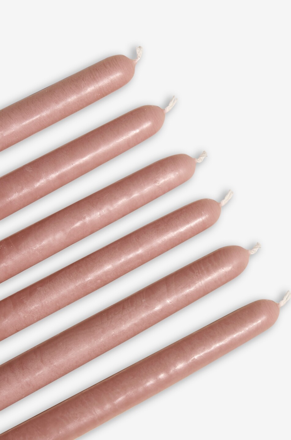 Lot de 6 bougies - Les Bougies - H20