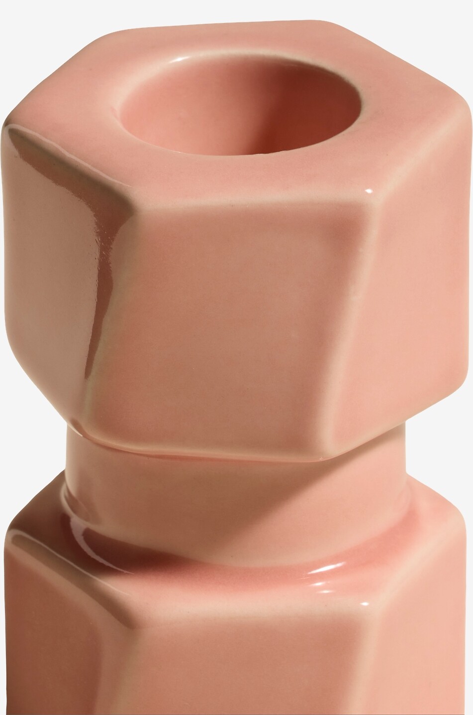 MAISON SARAH LAVOINE Kerzenhalter aus Keramik Colonna Haus ROSA 2