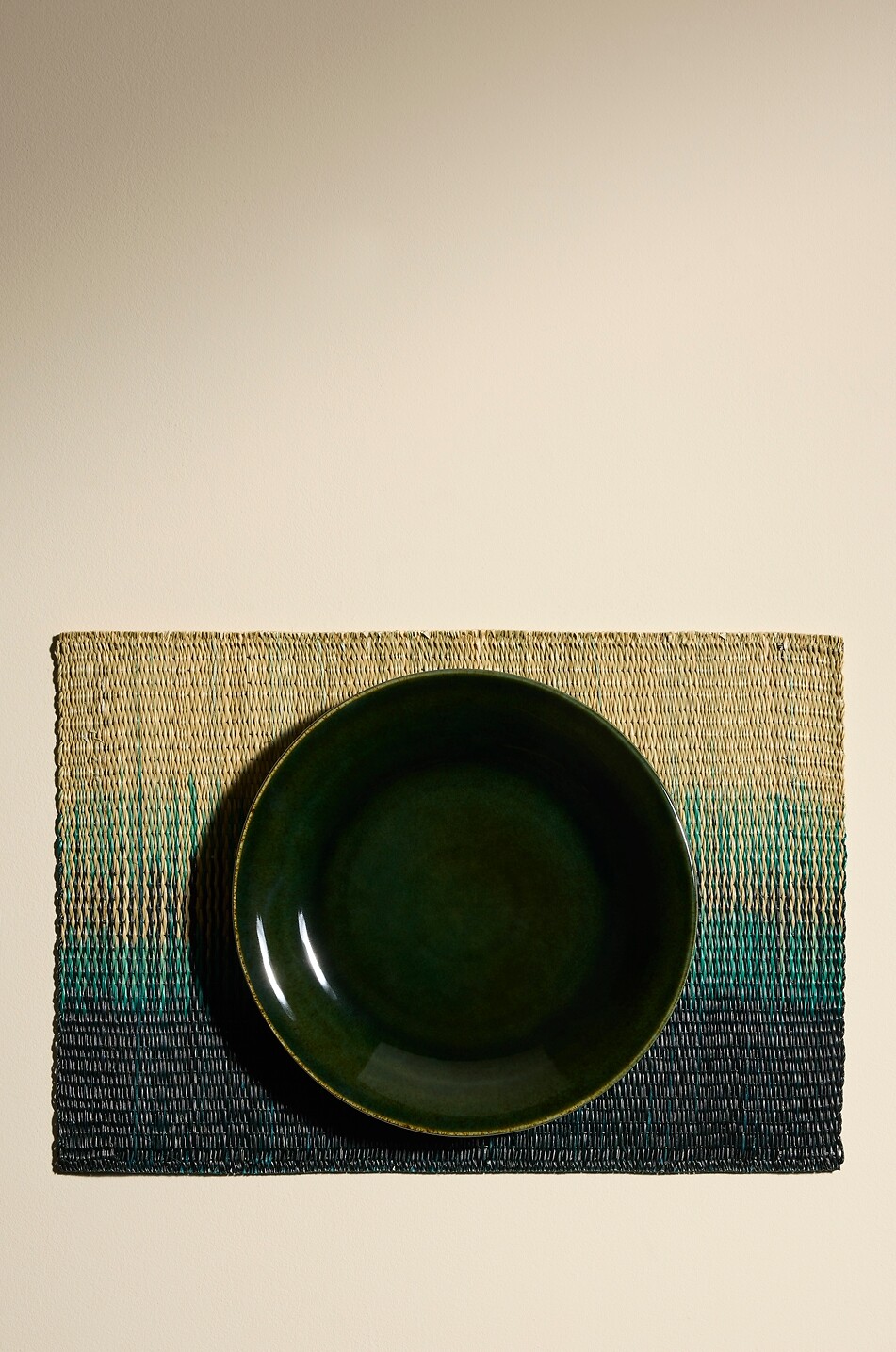 MAISON SARAH LAVOINE Set Platzdeckchen aus Raphia Oree 45 cm Haus BUNT 3