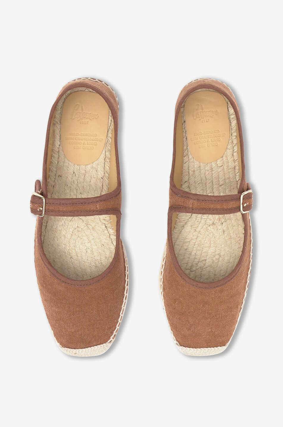 CASTANER Padua cotton canvas espadrilles Women LIGHT BROWN 4