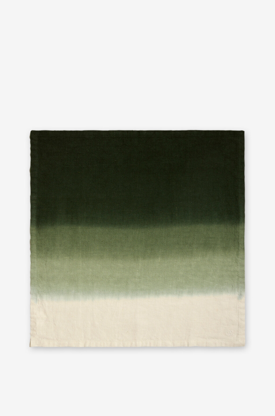 Serviette de table en lin Dip Dye