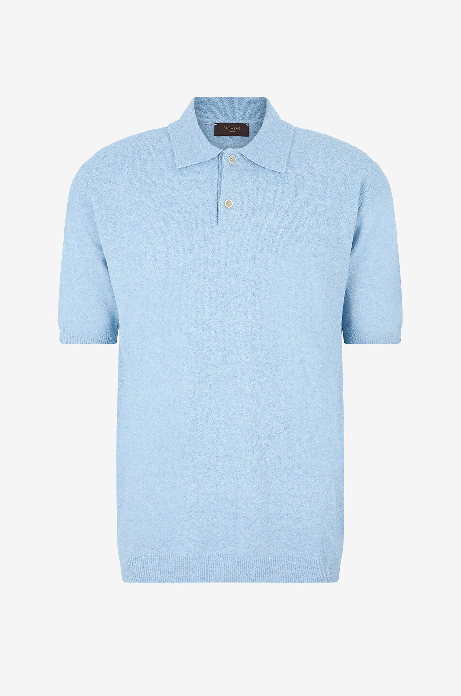 Kurzärmeliges Polo aus Baumwollstrick