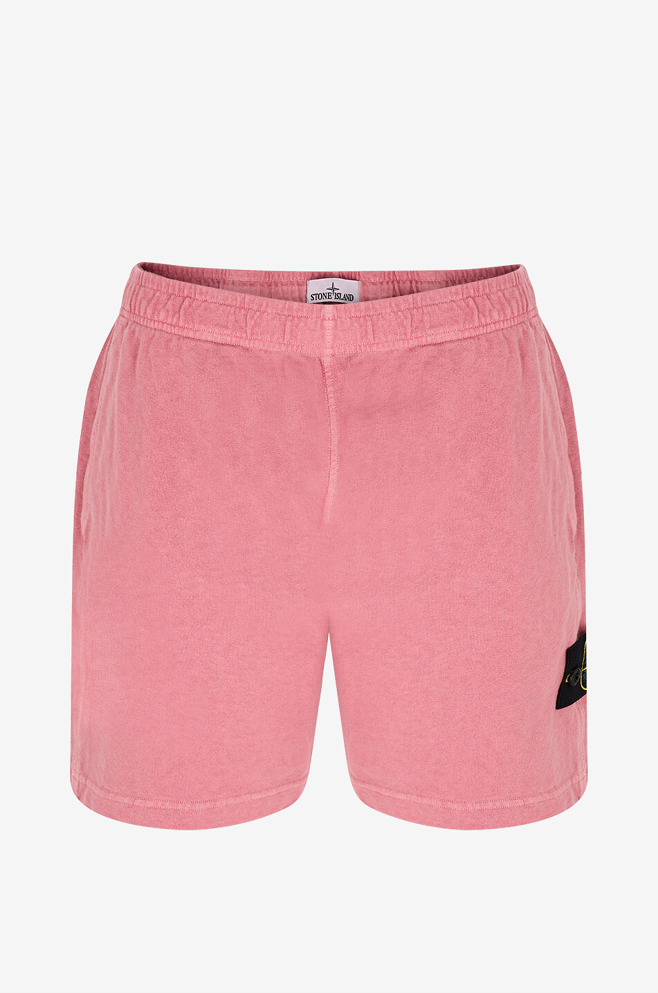 Bermuda aus Baumwolljersey mit Vintage-Effekt